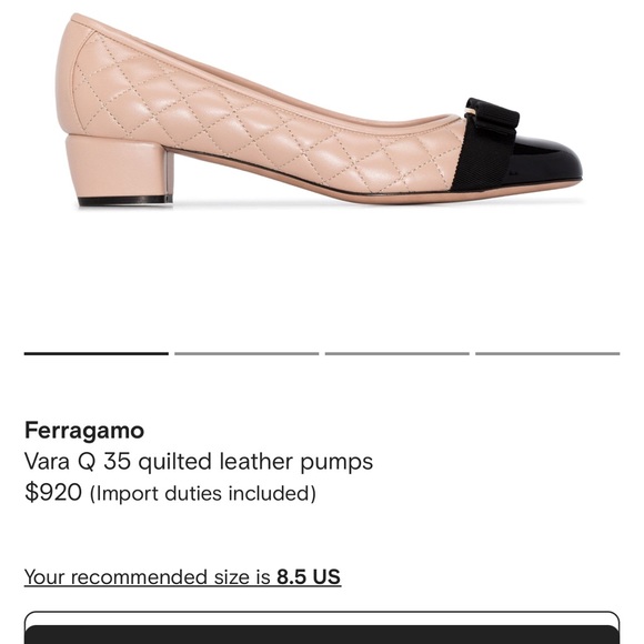 ferragamo leather pumps - Picture 6 of 6